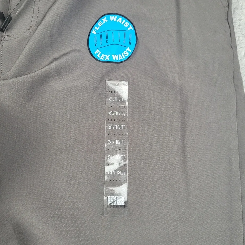Vector Active Flex Waist Pants Mens‎ XXL Gray Drawstring Athletic Casual